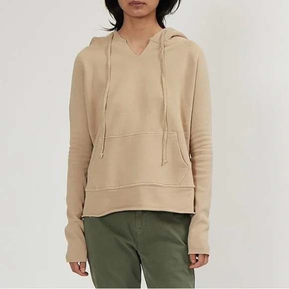 Nili Lotan Janie Hoodie in Khaki, New, $275 MSRP - Picture 5 of 8